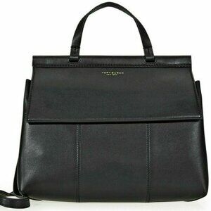 Tory Burch Leather Handbag Black